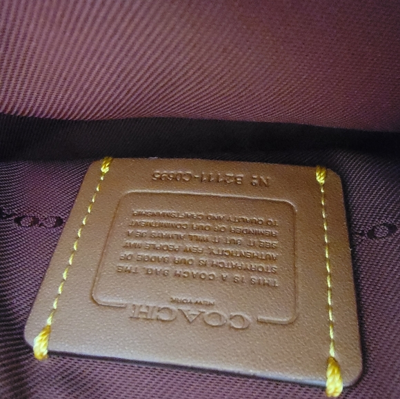 *SOLD* Coach willow crossbody NEW! *missing shoulder strap! - Picture 6 of 8